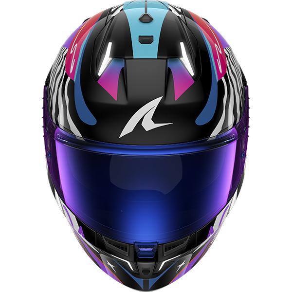 Shark Skwal i3 Full Face Motorcycle Helmet - Speed Fancy KWO