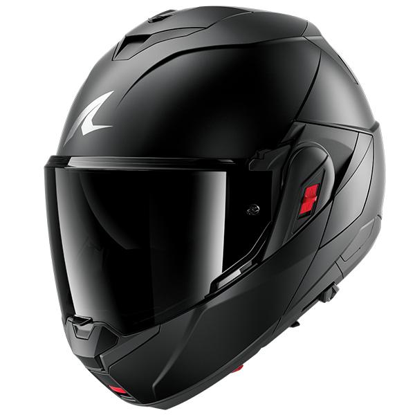 Shark Oxo Flip Up Motorcycle Helmet - Dark Shadow Mat A08