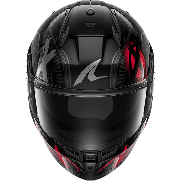 Shark D-Skwal 3 Full Face Motorcycle Helmet - Shiever KAR