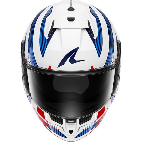 Shark D-Skwal 3 Full Face Motorcycle Helmet - DAShed WBR