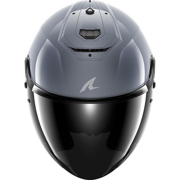 Shark RS Jet Open Face Motorcycle Helmet - Dark Shadow S05