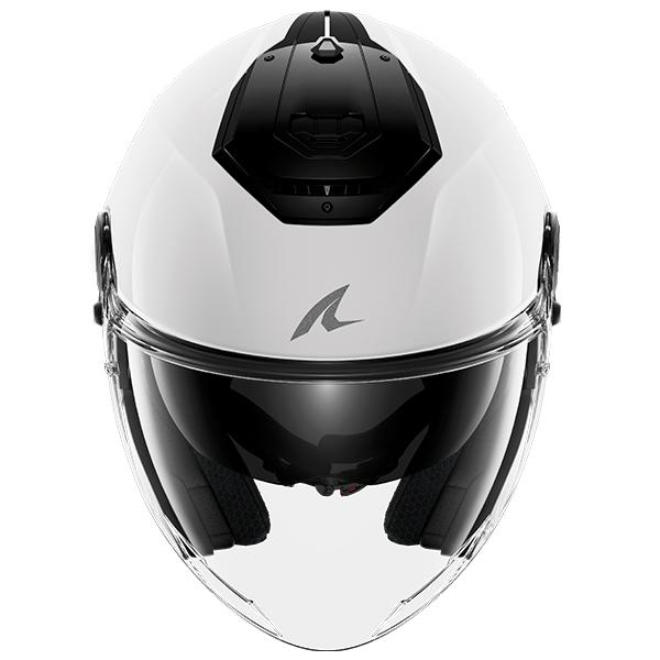 Shark RS Jet Open Face Motorcycle Helmet -  Blank WHU