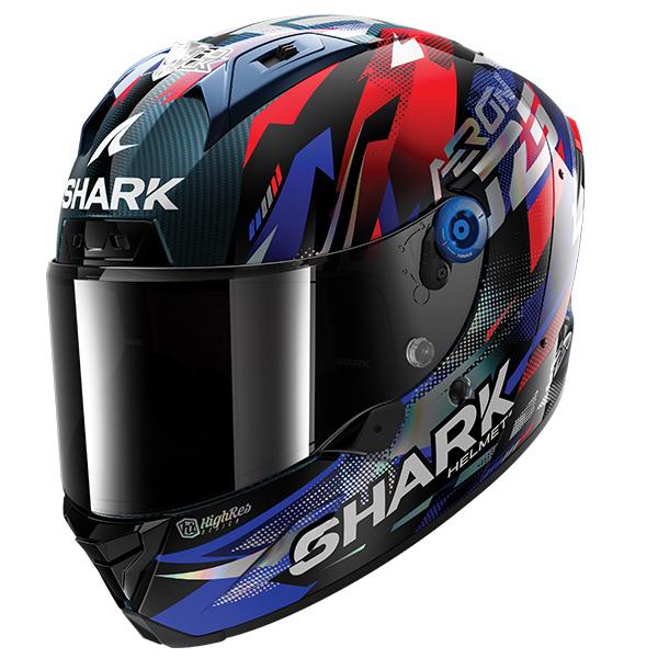 Shark Aeron Full Face Motorcycle Helmet - Zarco GP De France DBU