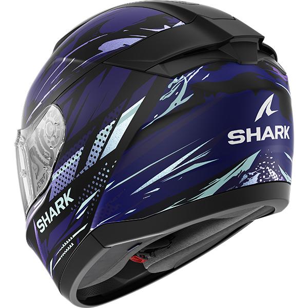 Shark Ridill 2 Full Face Motorcycle Helmet - Whizz Mat KBX