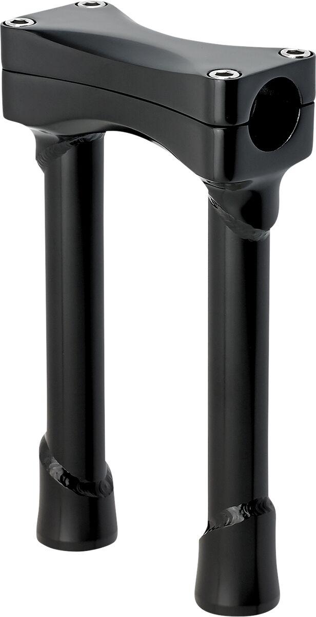 Biltwell Murdock O S Risers 20.5 cm (8") - Black Satin