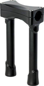 Biltwell Murdock O S Risers 20.5 cm (8") - Black Satin