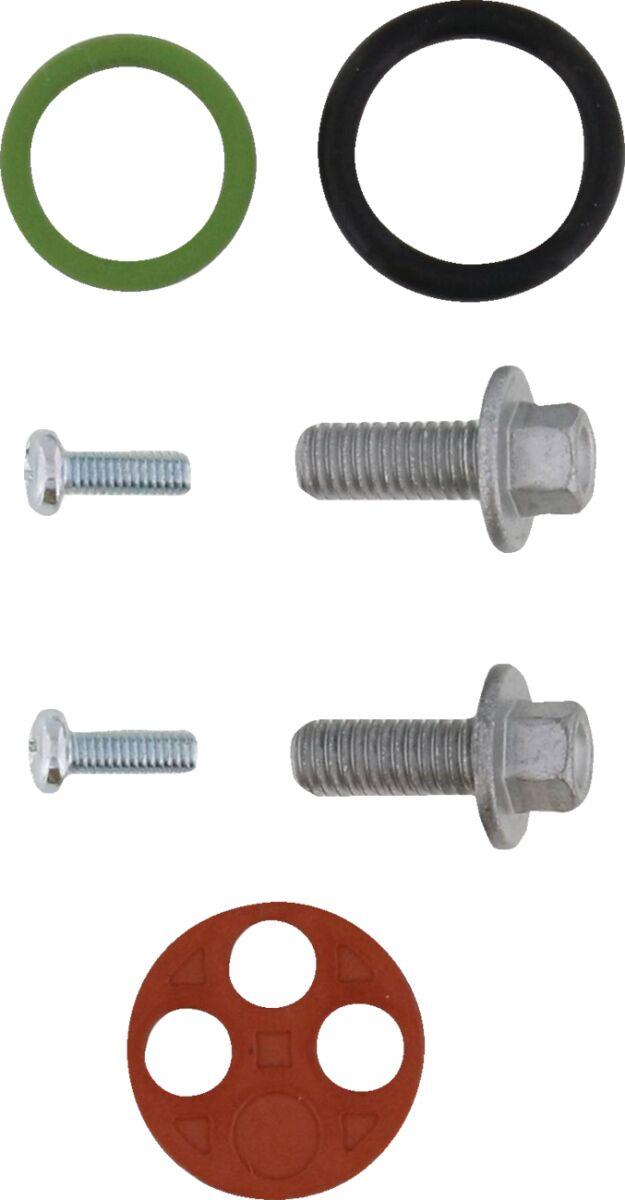 Moose Racing Fuel Petcock Rebuild Kit For Beta RR 125 2019-2024 - Black/Green/Red/Silver