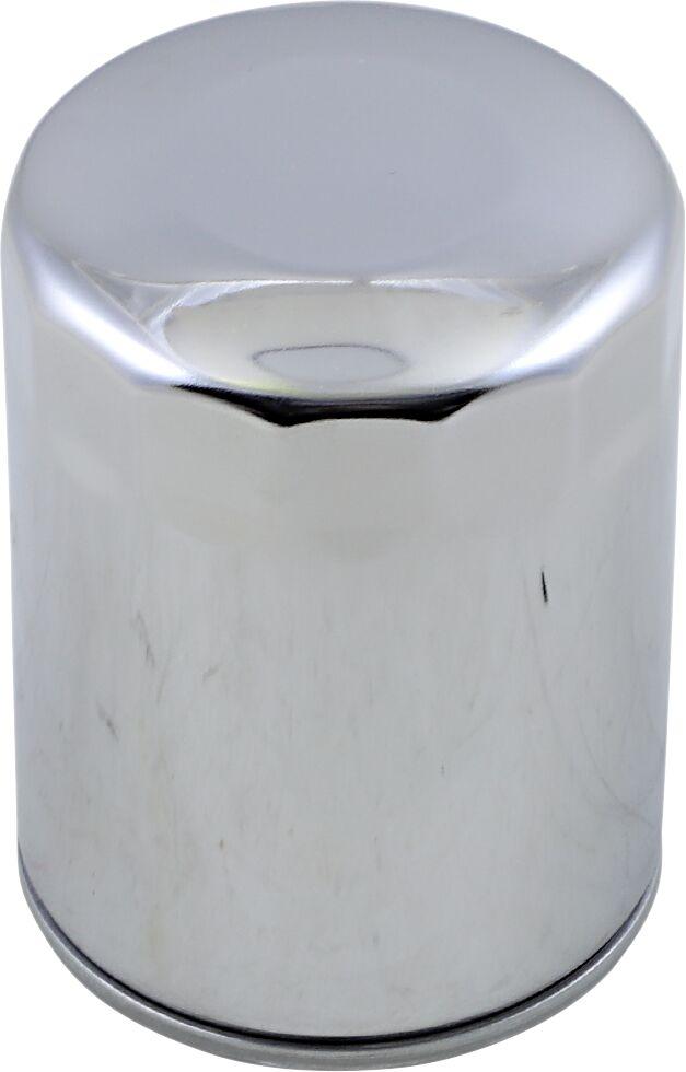 Drag Specialties Spin-On Oil Filter For Harley Davidson FLDE 1750 2018-2020 - Chrome