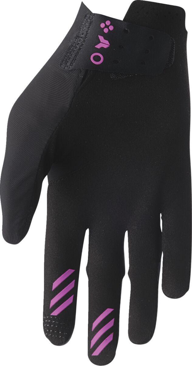 Thor Womens Sportmode Iconic Gloves - Black/Orchid