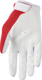 Thor Ridemode Static Gloves - Red/White