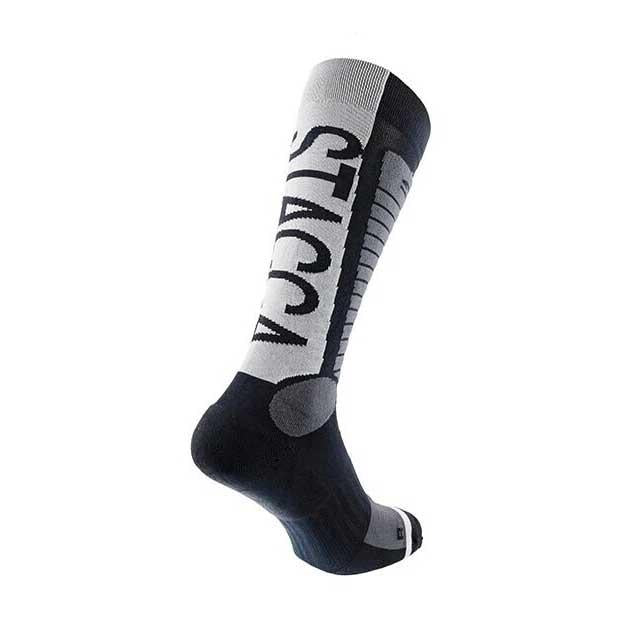 Sidi 2026 Rapidus Motorcycle Socks - Black/Grey/White
