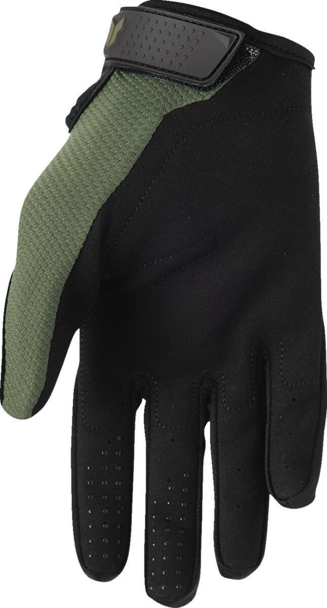 Thor Ridemode Static Gloves - Black/Camo Green