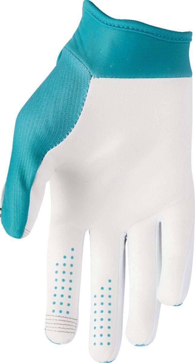 Thor Womens Launchmode XP Gloves - Aqua/White