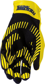 Moose Racing MX2 Gloves - Hi-Vis Yellow Navy