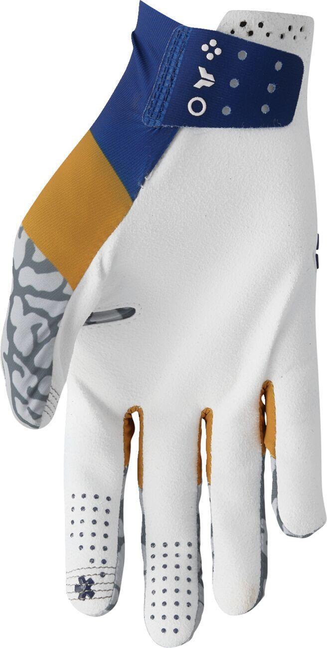Thor Sportmode Bravo Gloves - Copper/Grey/Navy/White