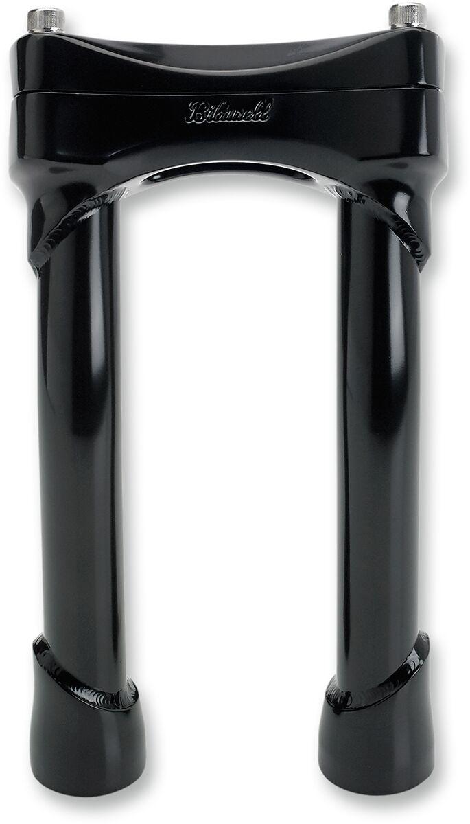 Biltwell Murdock Handlebar Risers 20.5 cm (8") - Black Satin