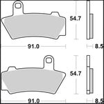 Brembo SA Prime Sintered Brake Pads For BMW R 18 ABS 2021-2025 Front