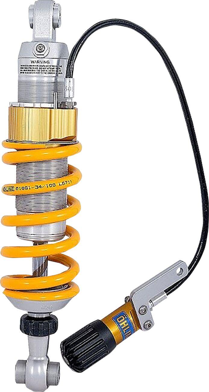 Ohlins S46 Adventure Shock For BMW R 1200 GS 2004-2012 Rear 409.50 mm (16.12") - Chrome/Yellow