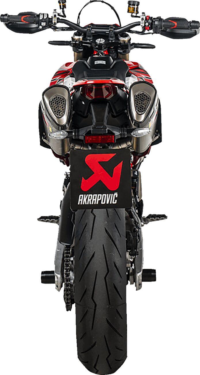 Akrapovic Line Silencers For Ducati Hypermotard 698 2024-2025