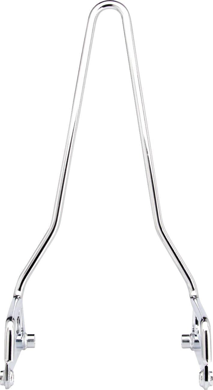 Biltwell EXFIL Sissy Bars For Harley Davidson FLD 1690 2012-2013 - Chrome