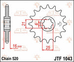 JT Sprocket For Kymco Venox 250 2004-2007 Front  14T