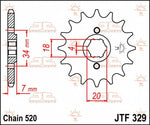 JT Sprocket For Honda MBX 125F 1984-1985 Front  13T