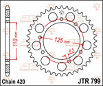 JT Sprocket For Suzuki RMX50 1997-1999 Rear  50T