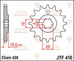 JT Sprocket For Hyosung CRUISE 125 II 1997-2001 Front  14T