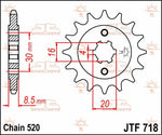 JT Sprocket For Husqvarna CR125 1991-1994 Front  12T