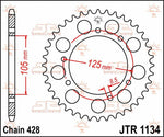 JT Sprocket For Mh Duna 125 2010 Rear  52T