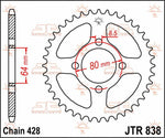 JT Sprocket For Suzuki DRZ50 2019 Rear  45T