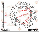 JT Sprocket For Honda CL 250S 1982-1983 Rear  45T