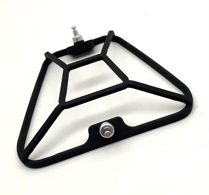 DT-1 Open Carbon Fibre Air Cage For Yamaha WRF250 2025-2026 - Black
