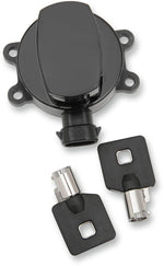 Drag Specialties Side Hinge Ignition Switch For Harley Davidson FLS 1690 2012-2015 - Black