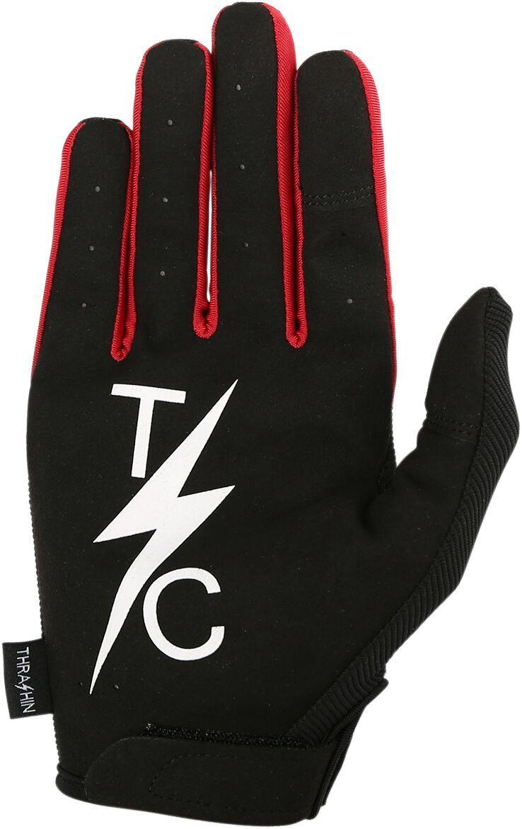 Thrashin Supply Co Stealth Gloves - Black Red