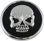 Drag Specialties Skull Fuel Cap For Harley Davidson FLD 1690 2012-2013 - Black Chrome