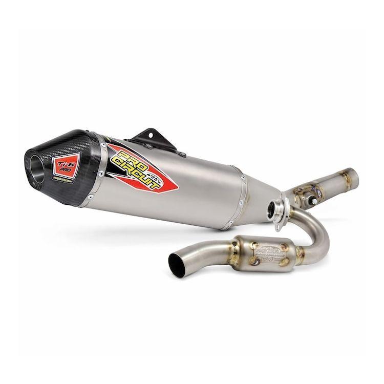 Pro Circuit T-6 Euro Stainless Steel & Titanium Exhaust System For Honda CRF250R 2020-2021