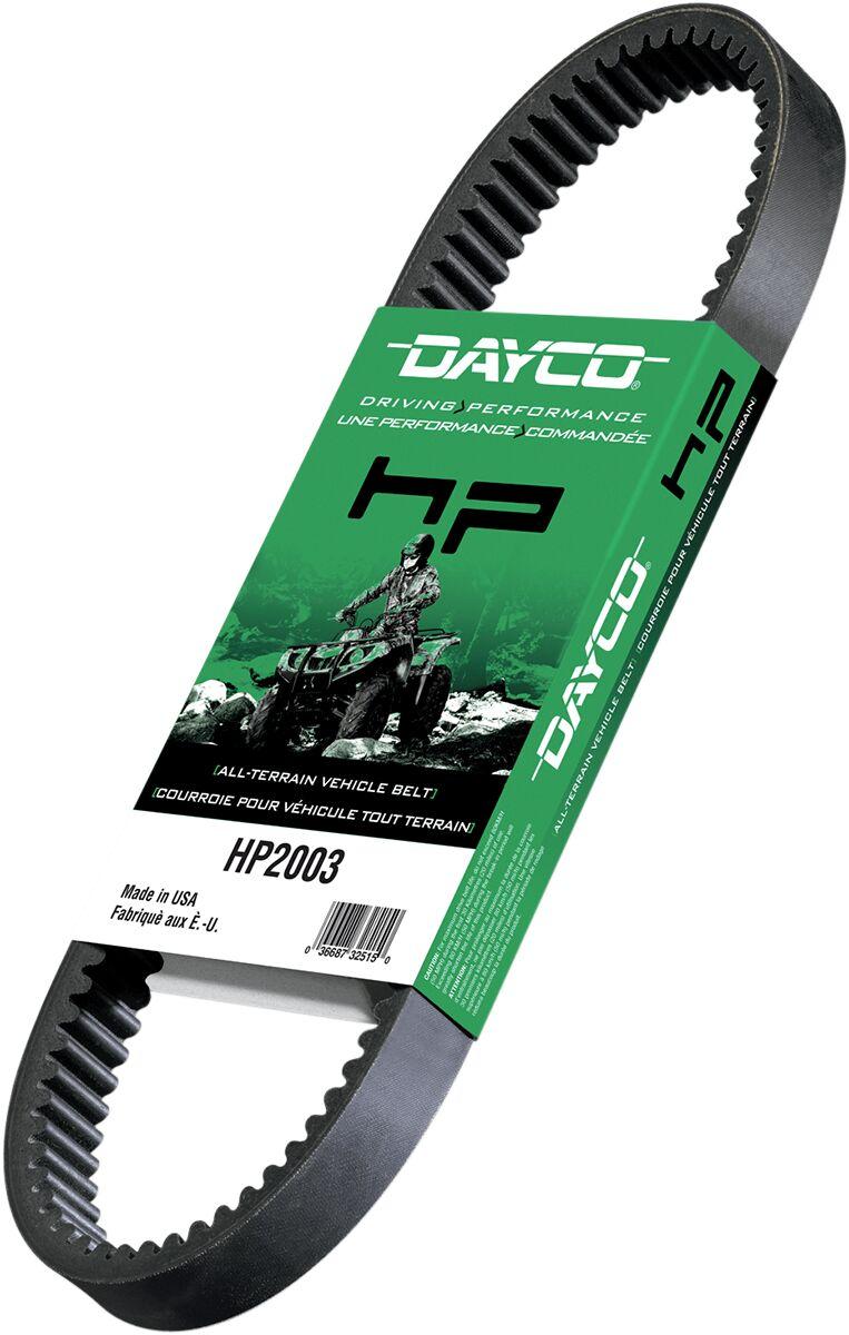 Dayco High Performance Drive Belt For Polaris 455 4X4 2001 - Black