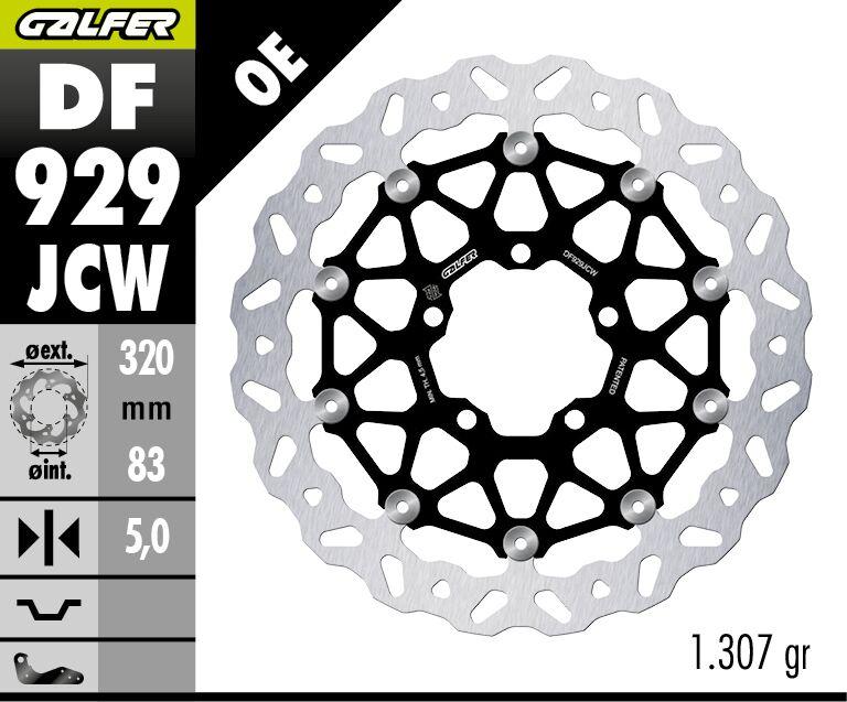 Galfer Floatech Wave Brake Disc For Triumph Rocket III 2500 GT ABS Front