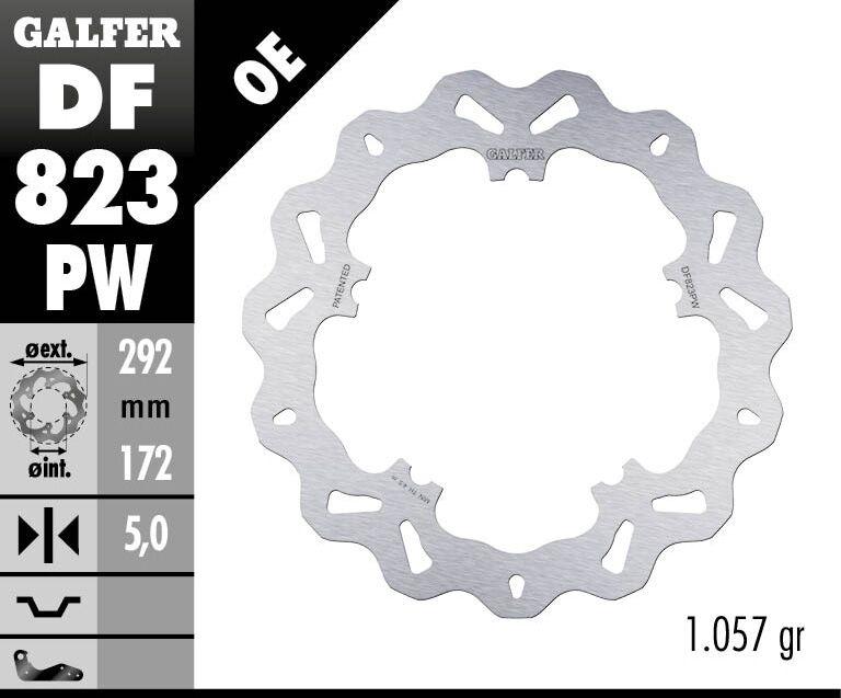 Galfer Fixed Wave Brake Disc For Harley Davidson VRSCA 1130 2002-2005 - Front