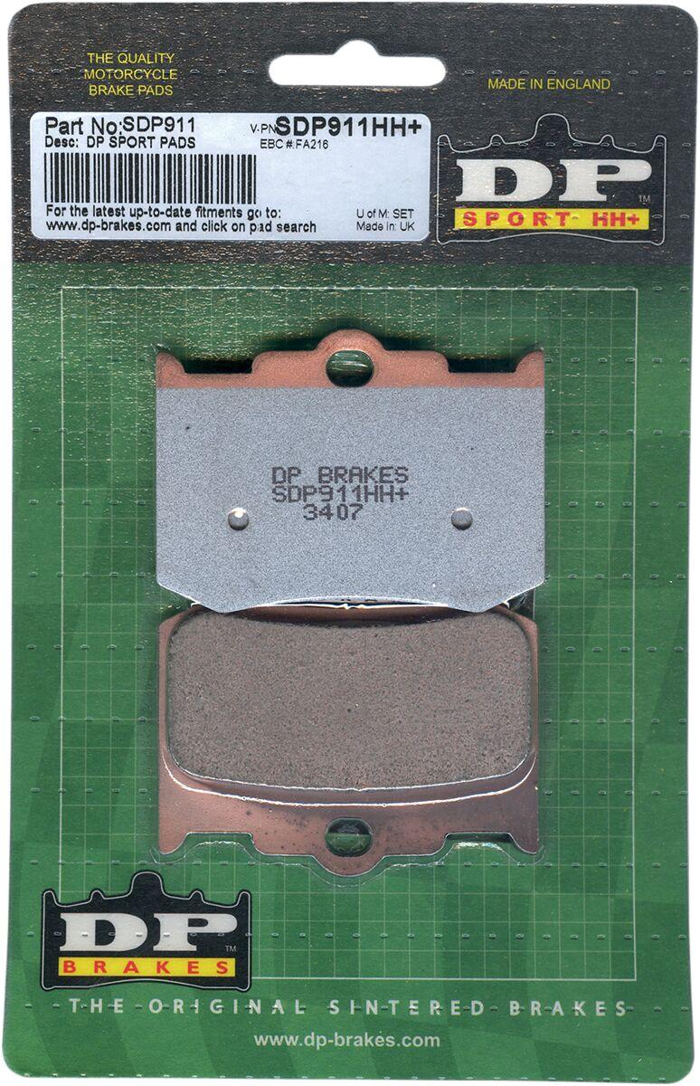 DP Brakes Sintered Metal Caliper Brake Pads For Indian Chief 105 2010 Front