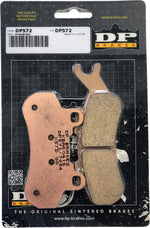 DP Brakes ATV/UTV Sintered Metal Brake Pads For Can Am Commander 1000 R EFI Front Left/Rear Left