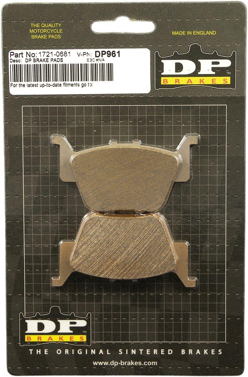 DP Brakes ATV/UTV Sintered Metal Brake Pads For Honda SXS 500 M2 4X4 Rear
