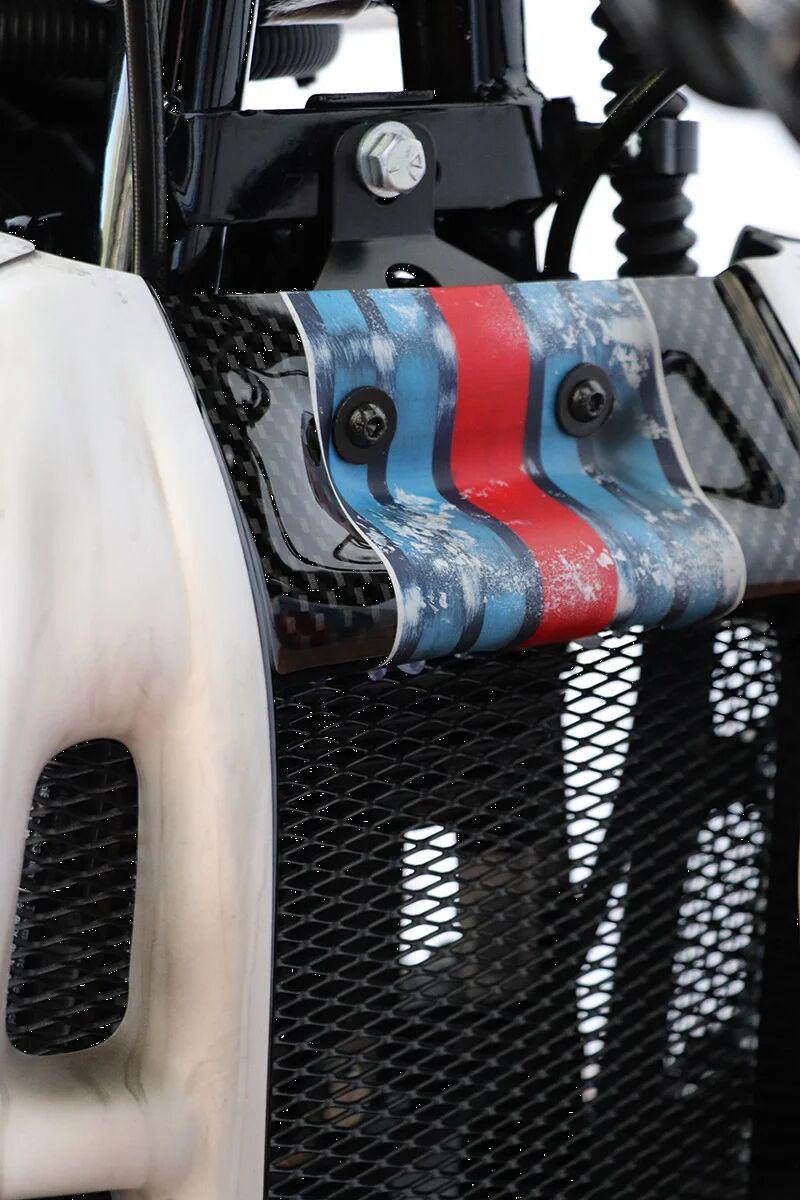 Cult Werk Radiator Grill For Harley Davidson FXSB 1690 2013 - Black