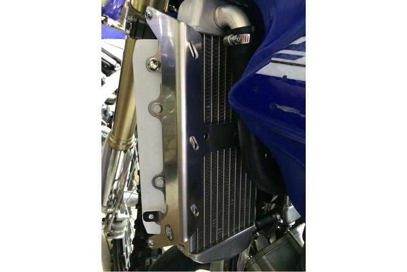 AXP Radiator Braces For Yamaha YZ125 2002-2021 - Silver