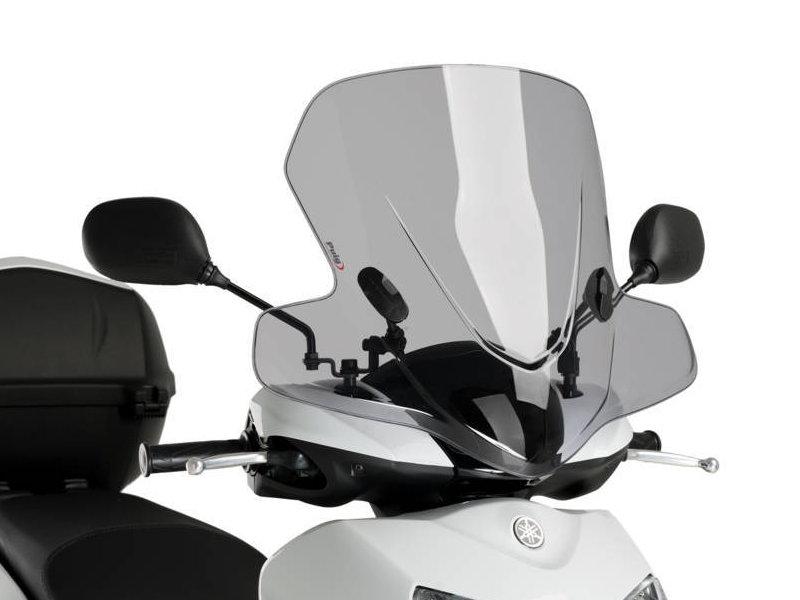 Puig City Touring Screen For Yamaha Xenter 125i 2012-2020 - Light Smoke