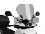 Puig City Touring Screen For Yamaha Xenter 125i 2012-2020 - Light Smoke
