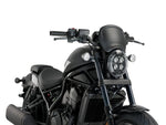 Puig Retro Fly Screen For Honda CMX1100 Rebel 2021-2025 - Matt Black