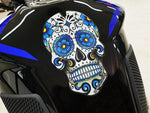 Puig Skull Tank Pad For KTM 1050 Adventure 2015-2016 - Blue