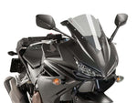 Puig Z-Racing Screen For Honda CBR500 R 2016-2018 - Dark Smoke